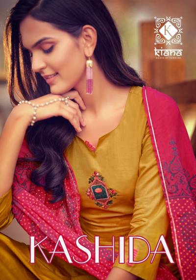 Kashida By Kiana Embroidery Casual Fancy Wear Readymade Suit Collection